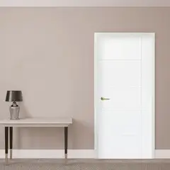 DIMFER - Puerta Interior Combo (Marco+Kit de Instalación) Verona 70x207cm Blanco