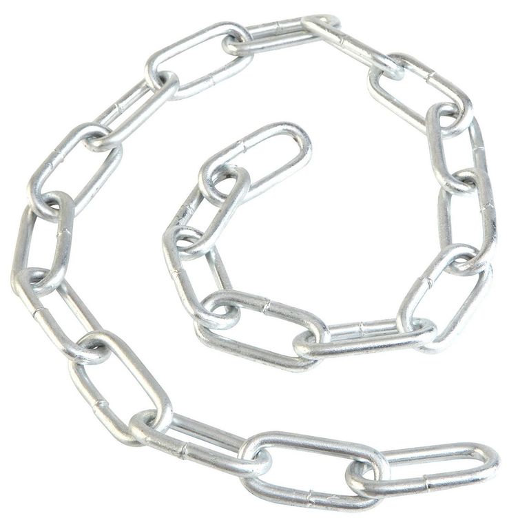 Cadena Eslabonada Largo Zincada 5/16-8 mm.
