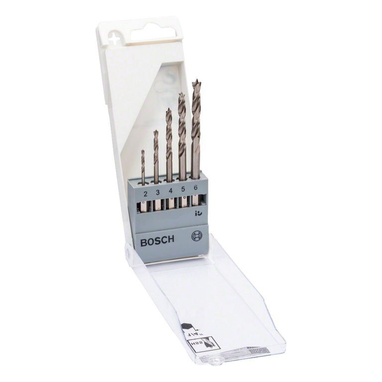 Juego de Brocas Acero Para Metal HSS-G 2,0-6,0mm 5 und.