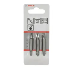 BOSCH - Puntas Acero Bit PH2-PZ2-Plana 0.6 x 4 mm