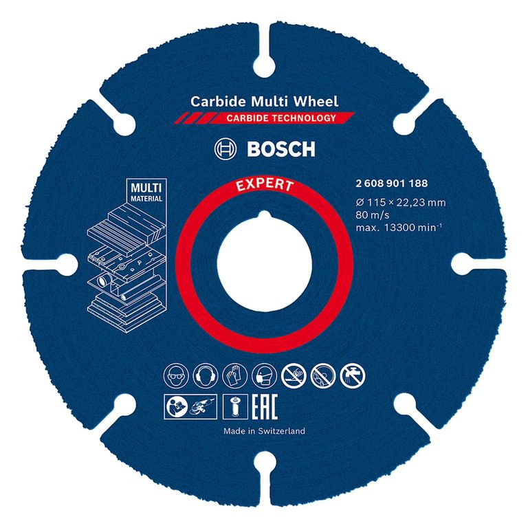 Disco de Corte para Amoladora 115mm Multimaterial