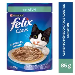 FELIX - Adultos Alimento Húmedo para Gatos 85 gr Sabor Atún
