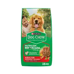 DOG CHOW - Alimento Seco para Perro Adulto Sabor Carne, Pollo, Camote 3 kg
