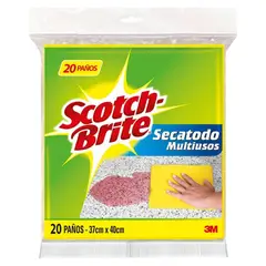 SCOTCH BRITE - Paño Secatodo X20