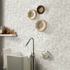 HOLZTEK - Malla Piedra Mármol Beige 30x30cm