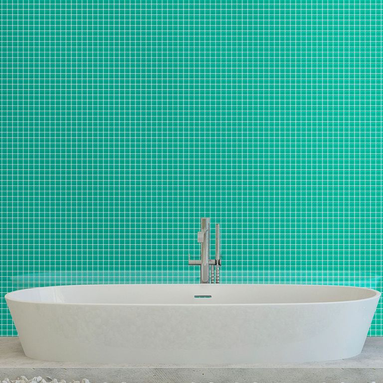 Malla Vidrio Verde Oscuro 30x30cm 4mm