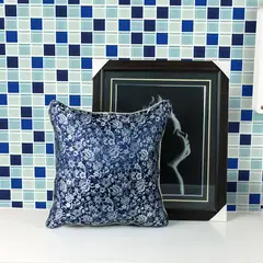 HOLZTEK - Malla Vidrio Mix Azul 30x30cm 4mm