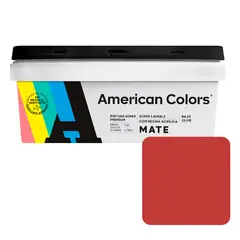 AMERICAN COLORS - Pintura American Latex Mate Tentacion 1GL