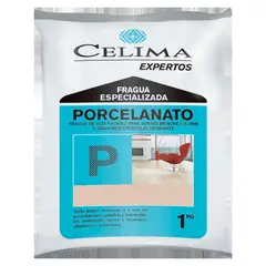 CELIMA - Fragua para Porcelanatos Castaña 1kg