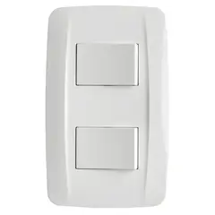 KHOR - Interruptor Doble Primmus Blanco