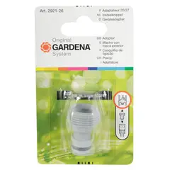 GARDENA - Adaptador Macho De 3/4" 26.5 mm Blister