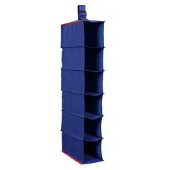 RAPALLO - Organizador de Zapatos 6 Divisiones Azul