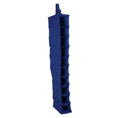 RAPALLO - Organizador de Zapatos 10 Divisiones Azul