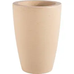 JUST HOME COLLECTION - Maceta Grafiato Conico Color Arena 34x48x