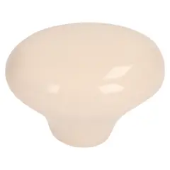 FIXSER - Jalador de Perilla Porcelana Beige Flor 30 mm