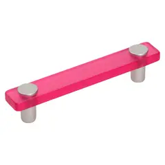 FIXSER - Jalador de Asa Plástico ABS Magenta Cromo Mate 96 mm