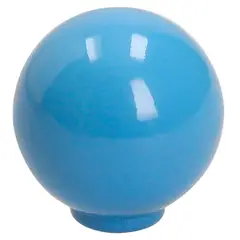 FIXSER - Jalador de Perilla Plástico ABS Azul Brillo 29 mm