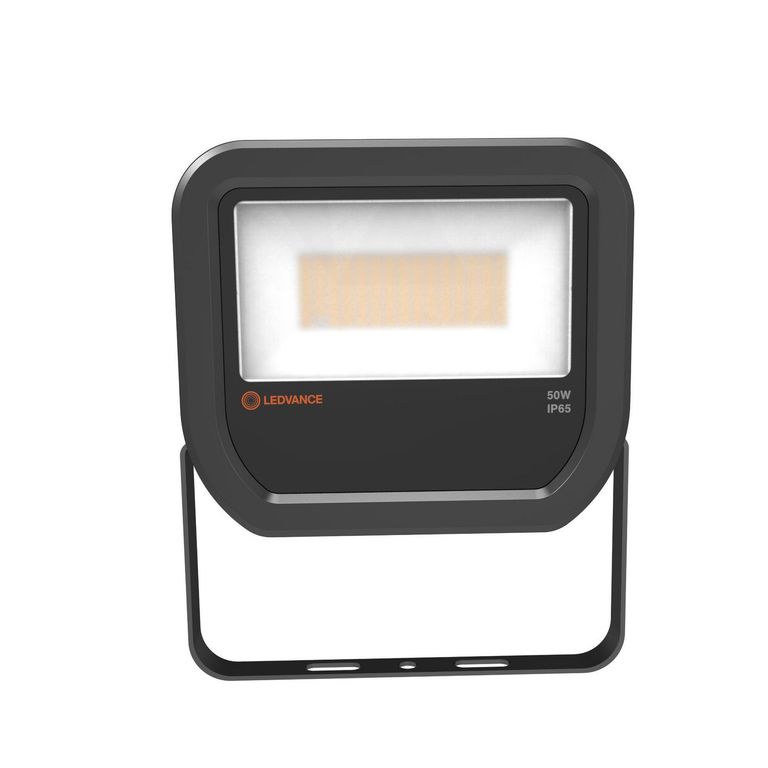 Reflector Led Negro 50W Luz Fría