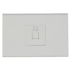 HALUX - Toma Internet Clio Blanco