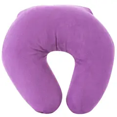 JUST HOME COLLECTION - Cojín Cervical Rosado 29x29cm