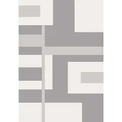 JUST HOME COLLECTION - Alfombra Rectangular Gris Shuffle