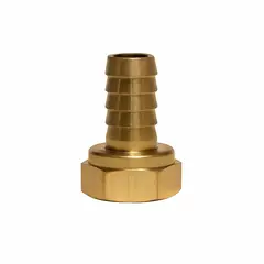 GENERICO - Tuerca Espigada de Bronce de 1/4 NPS X 3/8 HEM