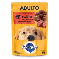 PEDIGREE - Adultos Alimento para Perros 100 gr Carne en Salsa