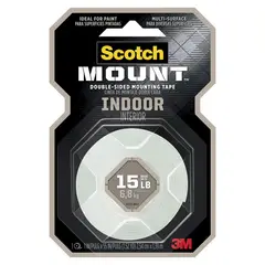 3M - Cinta Doble Contacot Scotch-Mount para Interiores 25 mm x 1.39 m