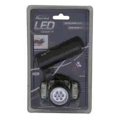 MACROTEL - Linterna LED MS-H016