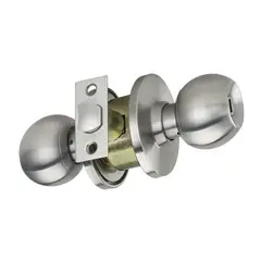 CANTOL - Cerradura de Pomo Baño Acero Inoxidable