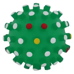 ACCECAN - Pelota de Plástico Mediana para Perros Color Verde 10x10x10cm
