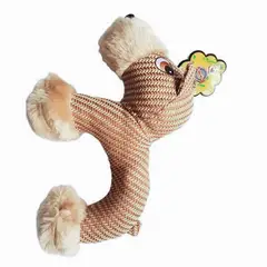 ACCECAN - Juguete para Perros 20x9x25cm Peluche Algodón Marrón