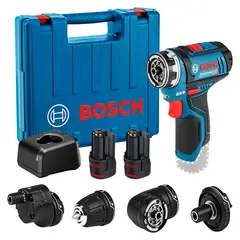 BOSCH - Taladro Atornillador Inalámbrico 3/8" 12V  + Maleta + Cargador