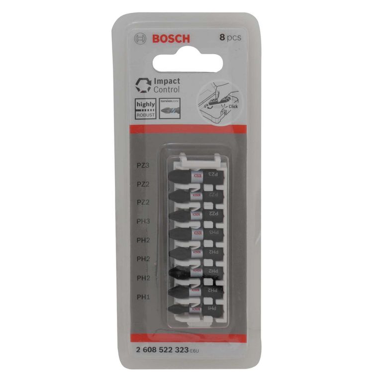 Punta de Impacto Control Acero 5 mm 8 Pzs
