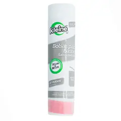 KLEINE WOLKE - Bolsa para Basura Blanca 70 Litros 10und