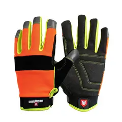 UBERMANN - Guantes de Seguridad Multiusos Reflectivo Talla L