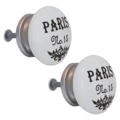 FIXSER - Jalador de Perilla 40 mm Paris x 2 unid