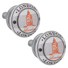 FIXSER - Jalador de Perilla 40 mm Porcelana Londres x2