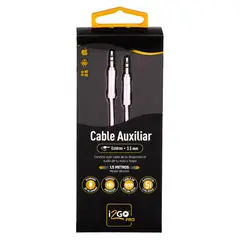 I2GO - Cable Auxiliar de Nylon 1.5m