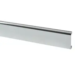 KANTU - Zócalo Pasacable Aluminio Brillante 240x7cm