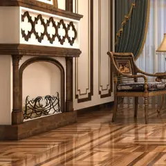 HOLZTEK - Gres Porcelanico Marrón Maderado 60x60cm 1.44m2