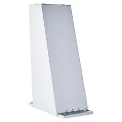 FIXSER - Patas para Muebles inclinada ABS de Aluminio 120 mm