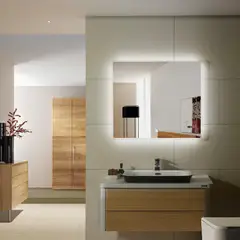 SENSI DACQUA - Espejo LED de Baño Rectangular Dawn 80x70cm