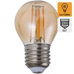 DAIRU - Foco LED Vintage Especial 4W E27 Luz Amarilla