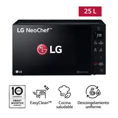 LG - Microondas MS2536GIS 25 L