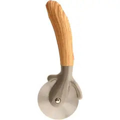 JUST HOME COLLECTION - Cortador para Pizza con Mango de Madera