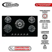 Klimatic Gina 5 Hornillas Gas