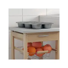 JUST HOME COLLECTION - Molde Antiadherente para 6 Muffins