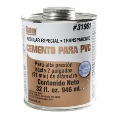OATEY - Pegamento para PVC Dorado 946 ml
