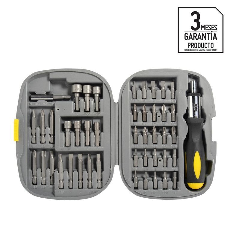 Kit Destornilladores 45 Piezas